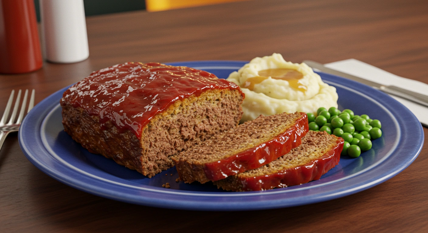 Classic Blue Plate Special Meatloaf